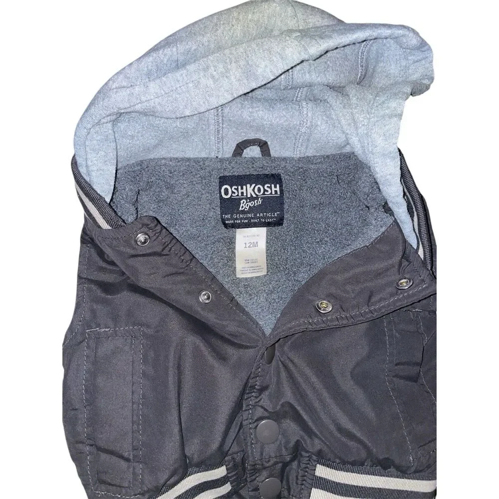 Osh Kosh B'gosh Baseball/varsity Jacket‎ 12m